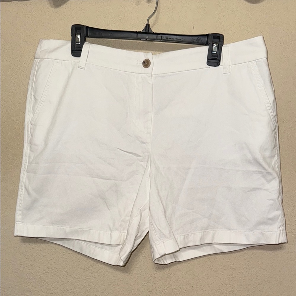 J. Crew Women's White Shorts